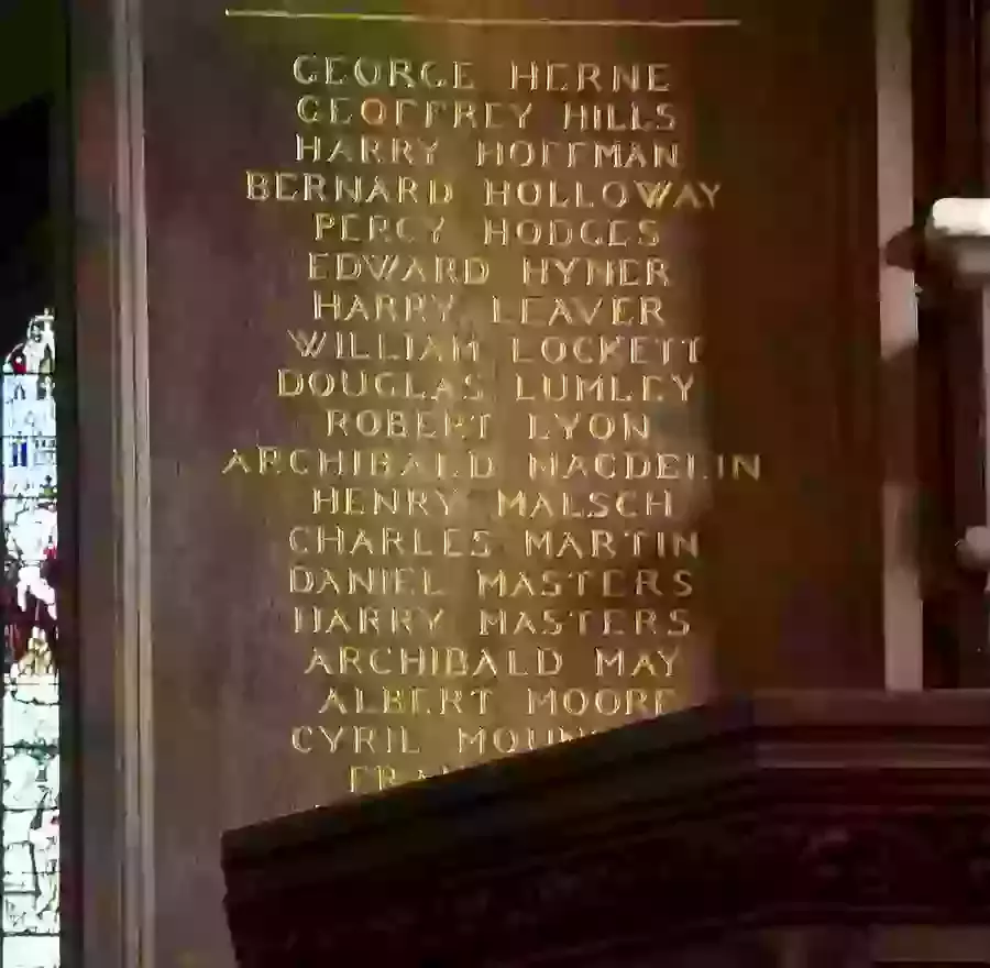 WWI Memorial Rood Screen